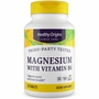 Magnesium with Vitamin B6, 120 Tablets, Healthy Origins