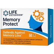 Buy discount Memory Protect, 12 Colostrinin-Lithium (C-Li) Capsules & 24 Lithium (Li) Capsules, Life Extension at Giftespot.com!