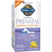 Buy discount Minami Prenatal, Omega-3 Fish Oil, Lemon Flavor, 60 Softgels, Garden of Life at Giftespot.com!