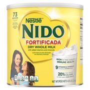 Buy discount Nestle NIDO Fortificada Dry Whole Milk Powder, 4.85 lb at Giftespot.com!