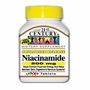 Niacinamide 500 mg 110 Tablets, 21st Century