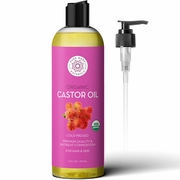 Buy discount Organic Castor Oil, 16 oz, Pure Body Naturals at Giftespot.com!
