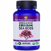Buy discount Organic Irish Sea Moss, 60 Vegan Capsules, The Food Movement at Giftespot.com!