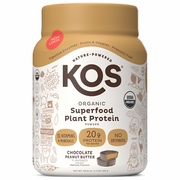 Buy discount Organic Superfood Plant Protein Powder - Chocolate Peanut Butter, 20.6 oz (15 Servings), KOS at Giftespot.com!