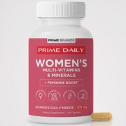 Buy discount Prime Daily Women's Multi-Vitamins & Minerals + Feminine Boost, 60 Capsules, Prime Brands at Giftespot.com!