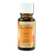 Buy discount Pure Essential Oil Lemon, 0.5 oz, Nature's Alchemy at Giftespot.com!