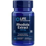 Buy discount Rhodiola Extract 250 mg, 60 Vegetarian Capsules, Life Extension at Giftespot.com!