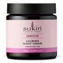 Sensitive Calming Night Cream, 4.06 oz, Sukin
