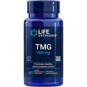 Buy discount TMG 500 mg, 60 Liquid Vegetarian Capsules, Life Extension at Giftespot.com!