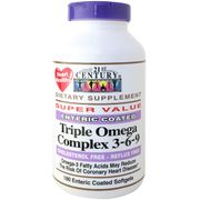 Buy discount Triple Omega Complex 3-6-9 180 Softgels, 21st Century at Giftespot.com!