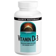 Buy discount Vitamin D-3 5000 IU Caps, 240 Capsules, Source Naturals at Giftespot.com!