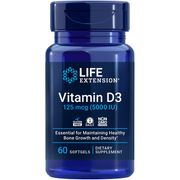 Buy discount Vitamin D3 5000 IU, 60 Softgels, Life Extension at Giftespot.com!