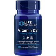 Buy discount Vitamin D3 7000 IU, 60 Softgels, Life Extension at Giftespot.com!