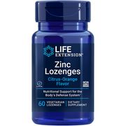 Buy discount Zinc Lozenges, Citrus-Orange Flavor, 60 Vegetarian Lozenges, Life Extension at Giftespot.com!