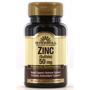 Buy discount Zinc Sulfate 50 mg, 90 Tablets, Windmill Health Products at Giftespot.com!