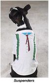 Dog T-Shirt - Printed Tees (Suspenders)