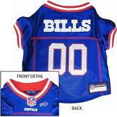 Buffalo Bills Satin Mesh Dog Jersey
