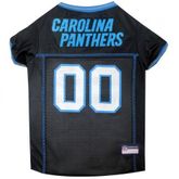 Carolina Panthers Satin Mesh Dog Jersey