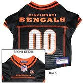 Cincinnati Bengals Satin Mesh Dog Jersey