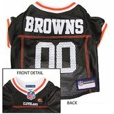 Cleveland Browns Satin Mesh Dog Jersey