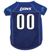Detroit Lions Football Dog Jersey