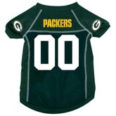 Green Bay Packers Football Dog Jersey