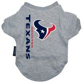 Houston Texans Football Dog T-Shirt