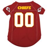 Kansas City Chiefs Football Dog Jersey