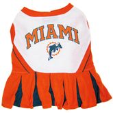 Miami Dolphins Cheerleader Outfit Dog Dress