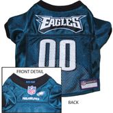 Philadelphia Eagles Satin Mesh Dog Jersey - Alternate Style