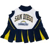San Diego Chargers Cheerleader Outfit Dog Dress
