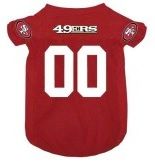 San Francisco 49ers Football Dog Jersey