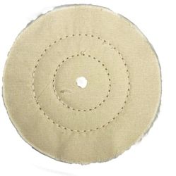 CUSHION BUFF 6 INCH DIAMETER 7/16" ARBOR HOLE PACK OF 12