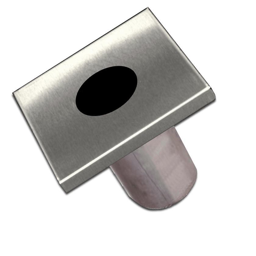 BBQ Island 2" Umbrella Sleeve with Extension Stainless Steel AZ Grills