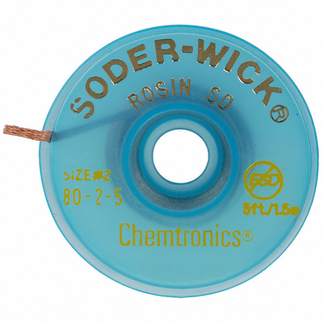 Chemtronics 8025 SoderWick Rosin SD Desoldering Wick