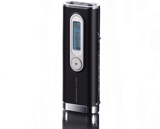 Forus Plus Series Jet Black Dgital Recorder [PSV-510 Plus]