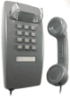 Cortelco 2554 SLATE Wall Phone Cortelco 2554 SLATE Wall Phone