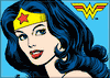 DC Comics Wonder Woman Looking Over Magnet