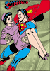Superman Lois Lane Flying Magnet Superman Lois Lane Flying Magnet