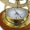 Alidade Polished Brass Compass