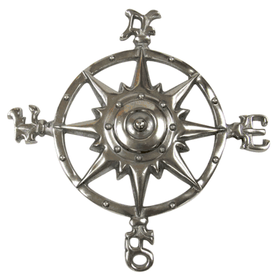 Aluminum Rose Compass