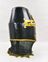 Black 14th Century Great Helm  18 Gauge Steel