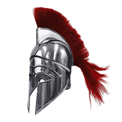 Corinthian Helmet w/ Red Plume