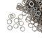 DFNM 1 kg Loose Chainmail Rings - Mild Steel Dome Riveted Flat Rings with Rivets 17 Gauge / 9 mm