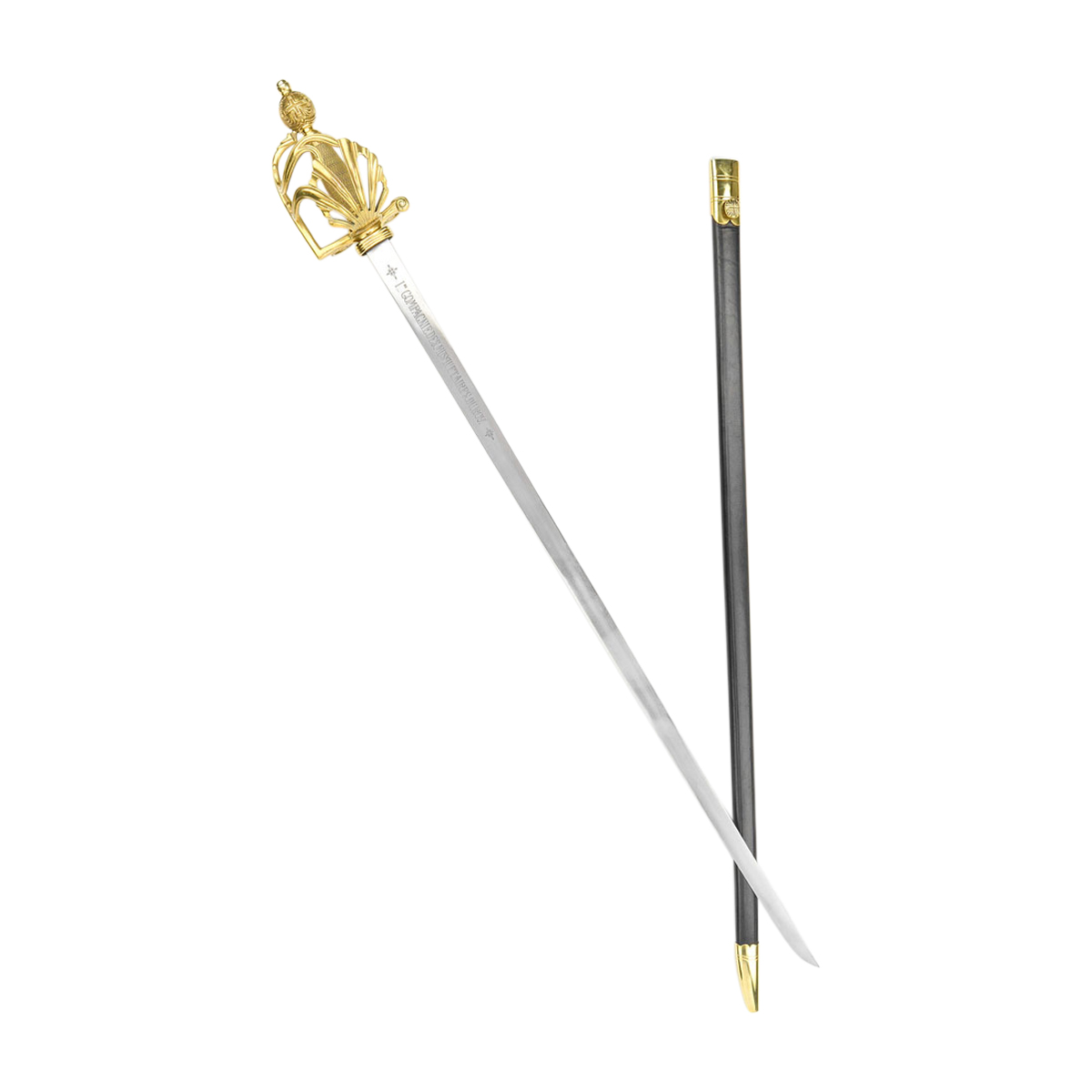 French Musketeer 1st Company Heavy Cavalry Sword USS198