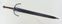 German Longsword with Twisted Wood Grip  Stage Combat Version
