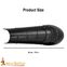 Greaves with Fixed Knee Armor  Blackened  20 Gauge Steel
