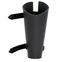 Handcrafted Medieval Archers Genuine Leather Bracer  Right Hand  Black