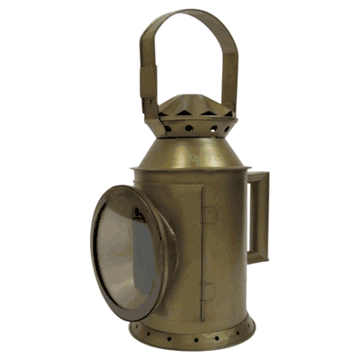Iron Railway Locomotive Engine Oil Lamp