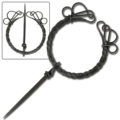 Knotted Ring Brooch